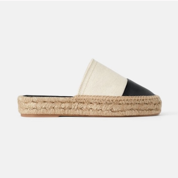 Zara color block backless espadrille - Picture 3 of 3
